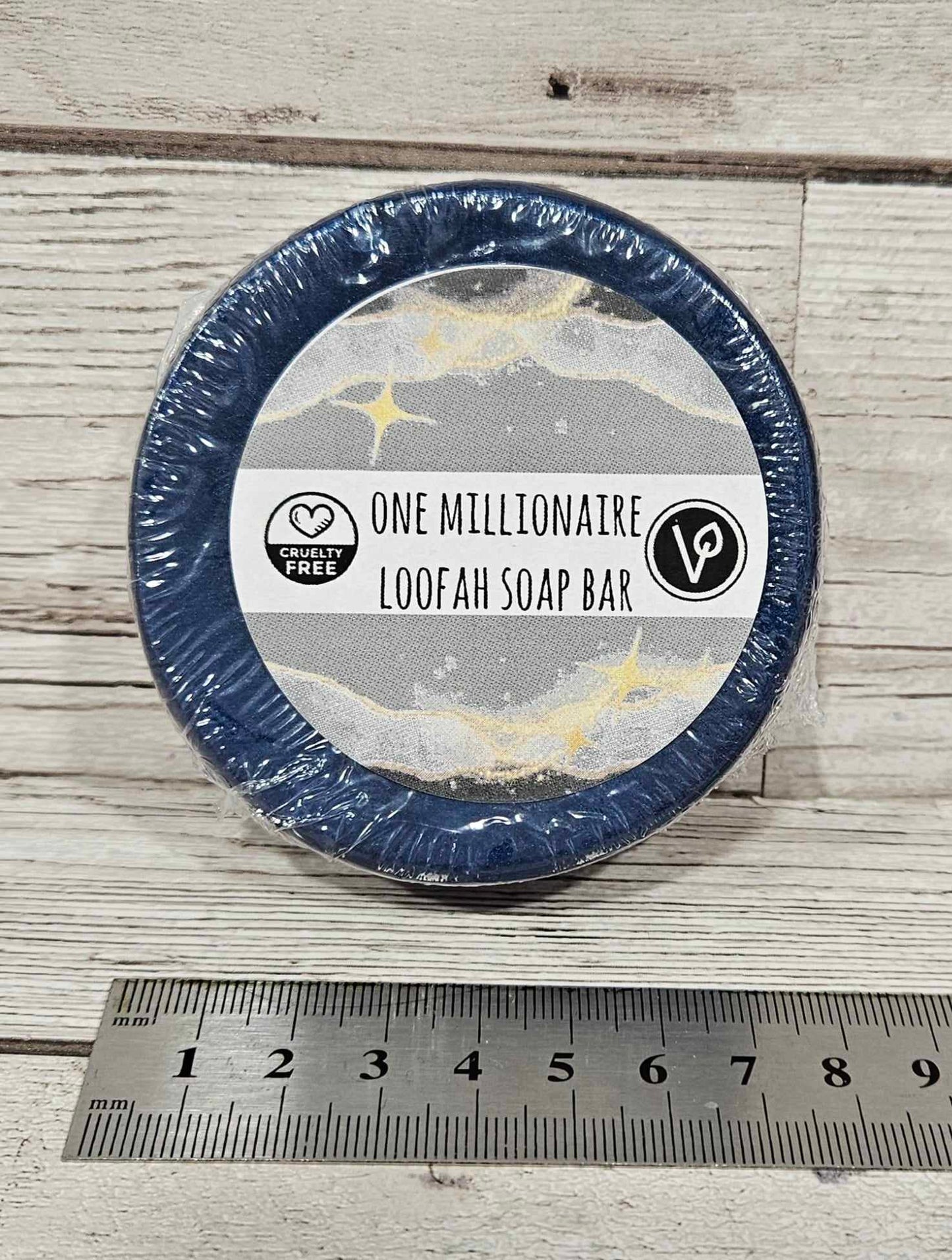 'One Millionaire' Loofah Soap Bar