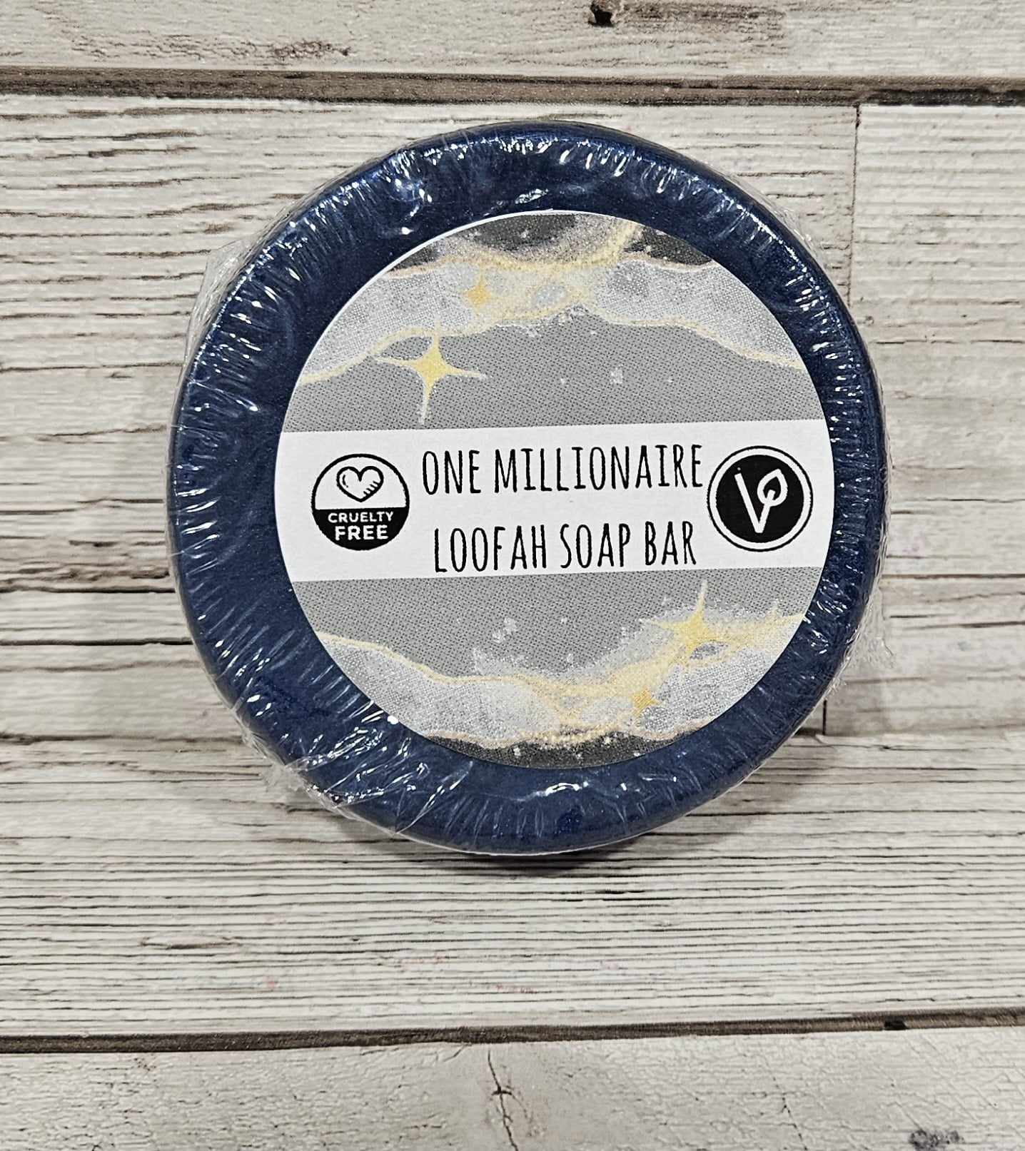 'One Millionaire' Loofah Soap Bar