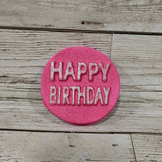 'Happy Birthday Pink' Bath Bomb