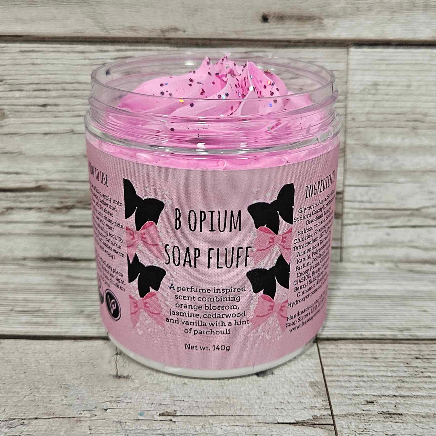 'B Opium' Soap Fluff