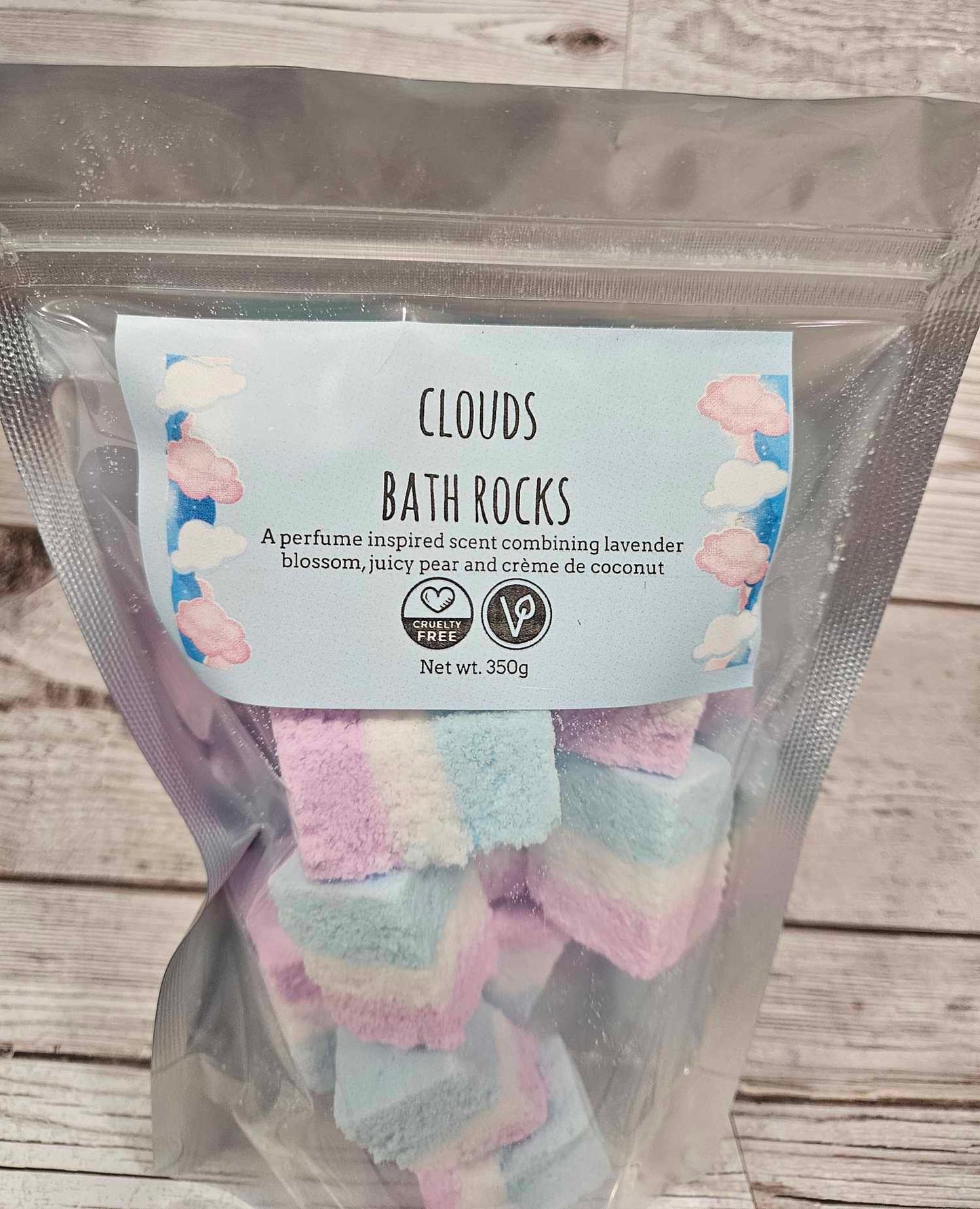 'Clouds' Bath Bomb Rocks