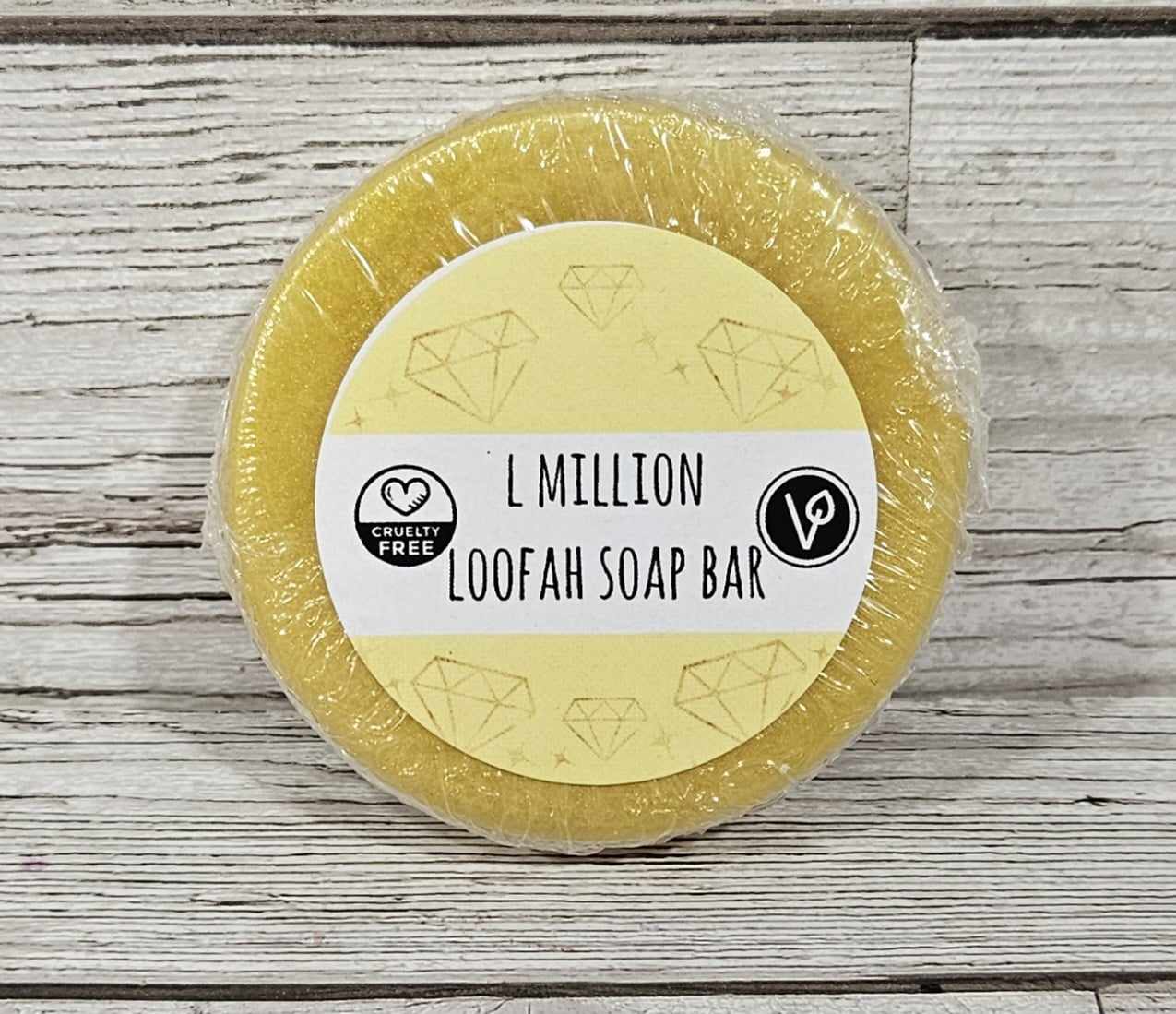 'L Millionaire' Loofah Soap Bar