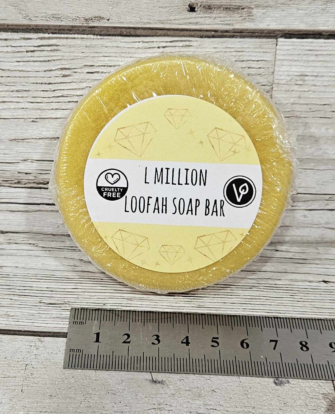 'L Millionaire' Loofah Soap Bar