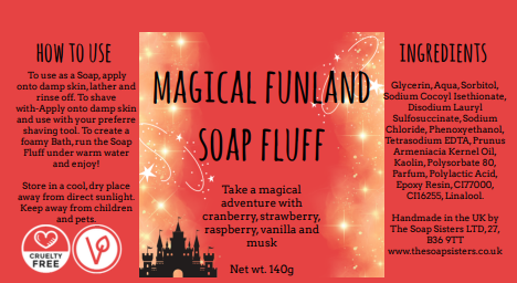 'Magical Funland' Soap Fluff