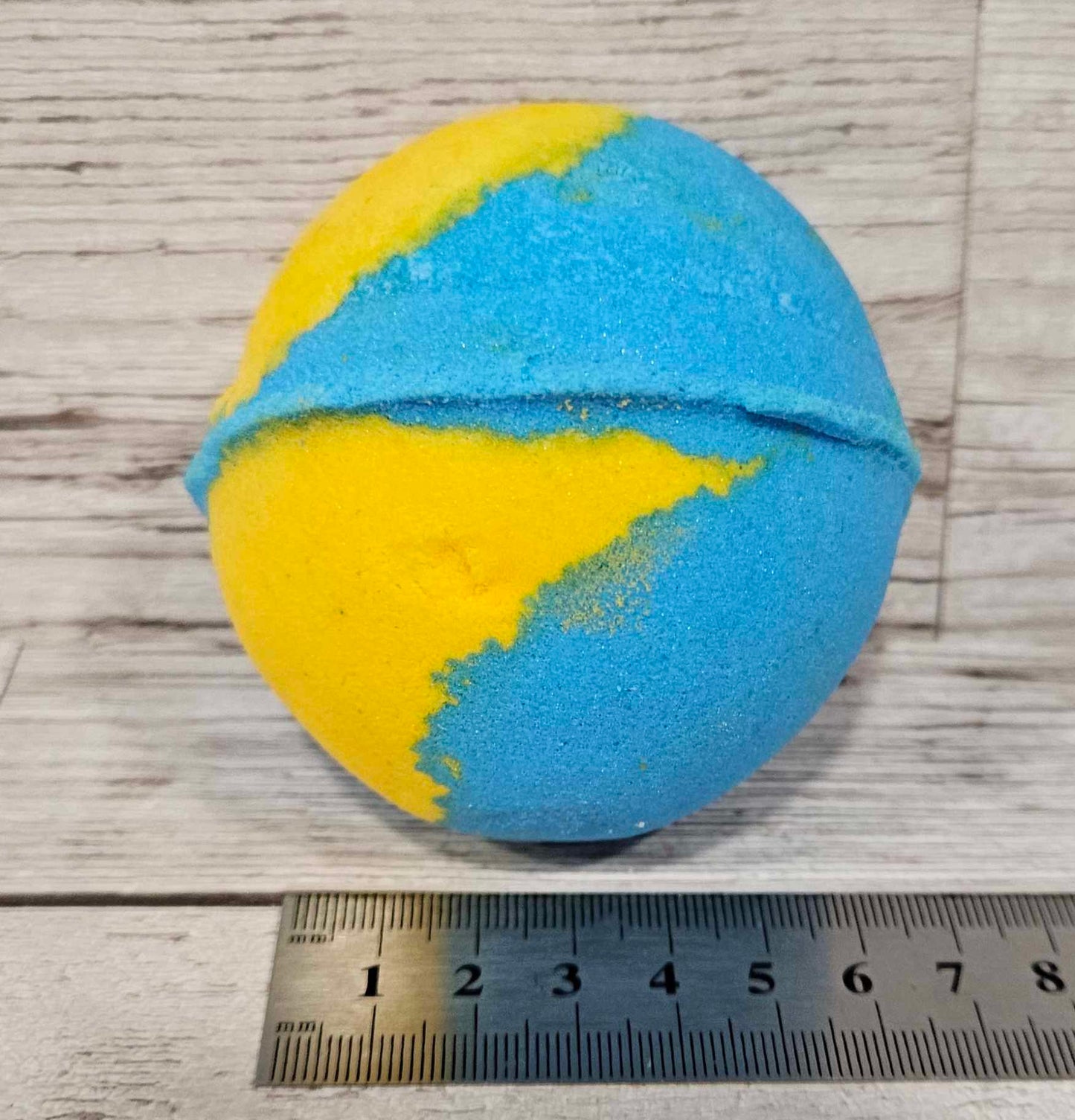 'Tropical Blue' Jumbo Round Bath Bomb-260g