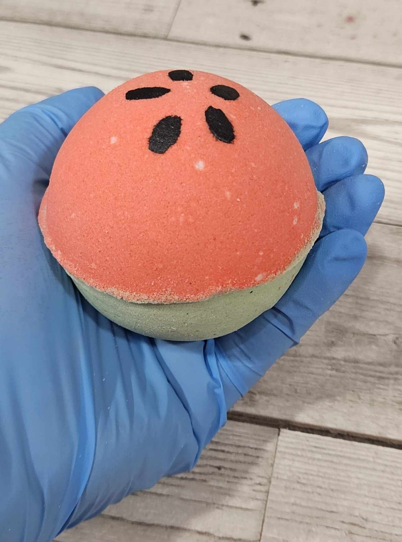 'Watermelon' Jumbo Round Bath Bomb-260g