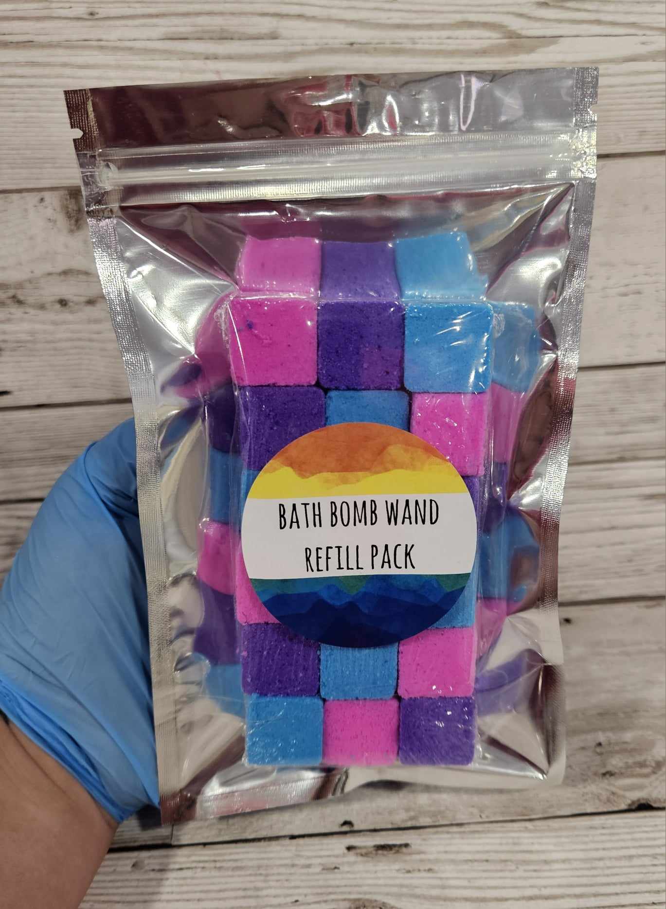 'Unicorn' Bath Bomb Wand Refill Pack-160g