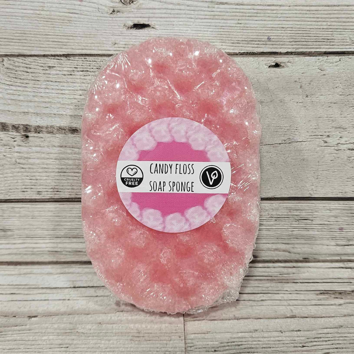 'Candy Floss' Exfoliating Soap Sponge