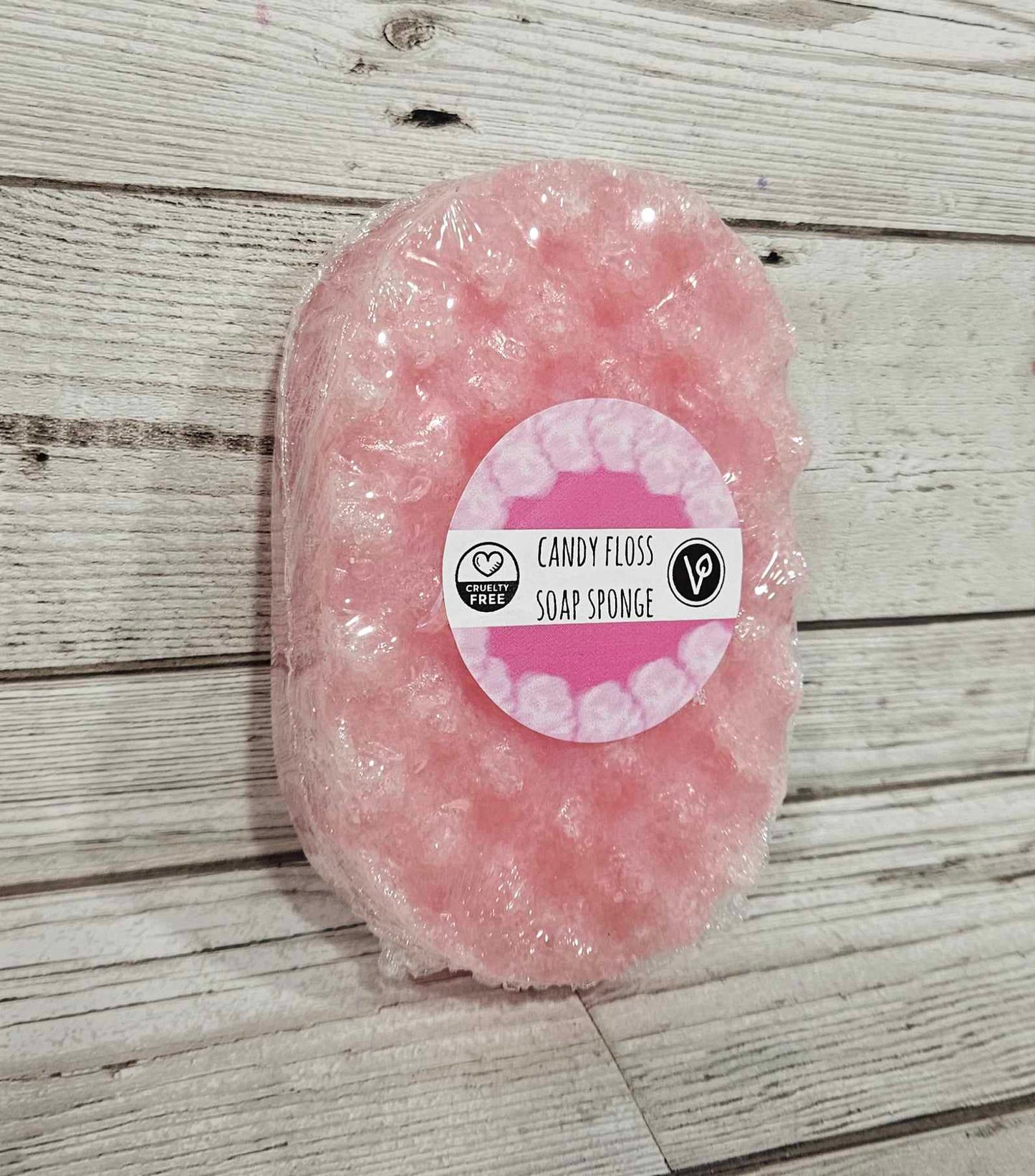 'Candy Floss' Exfoliating Soap Sponge