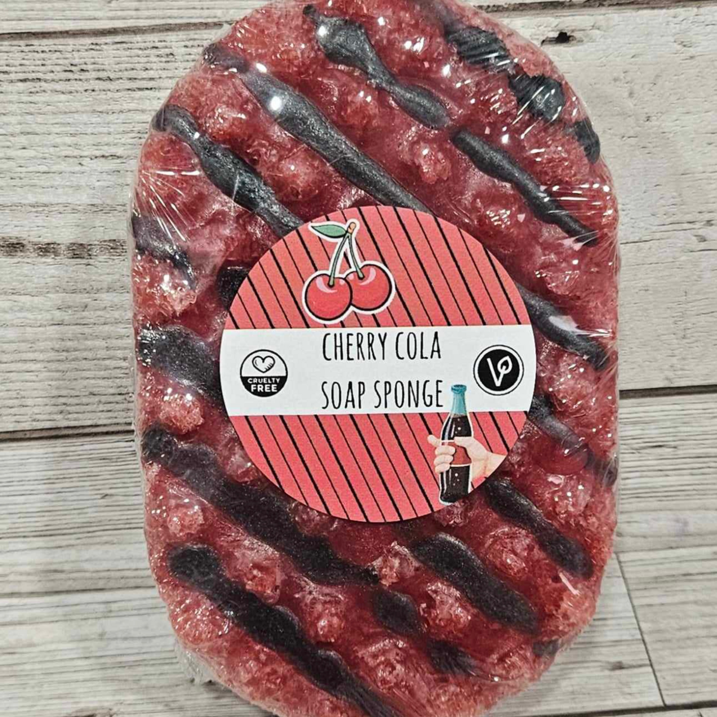 'Cherry Cola' Soap Sponge