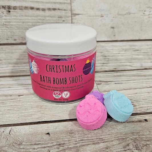 'Christmas' Mini Bath Bomb Shots-160g