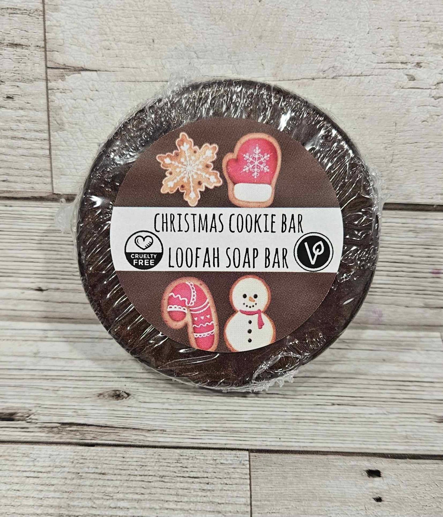 'Christmas Cookie' Loofah Soap Bar