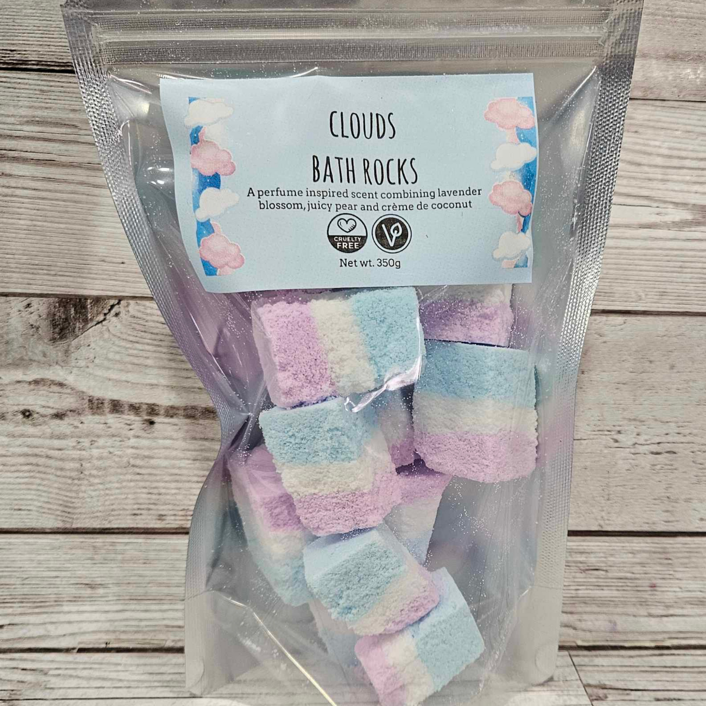 'Clouds' Bath Bomb Rocks