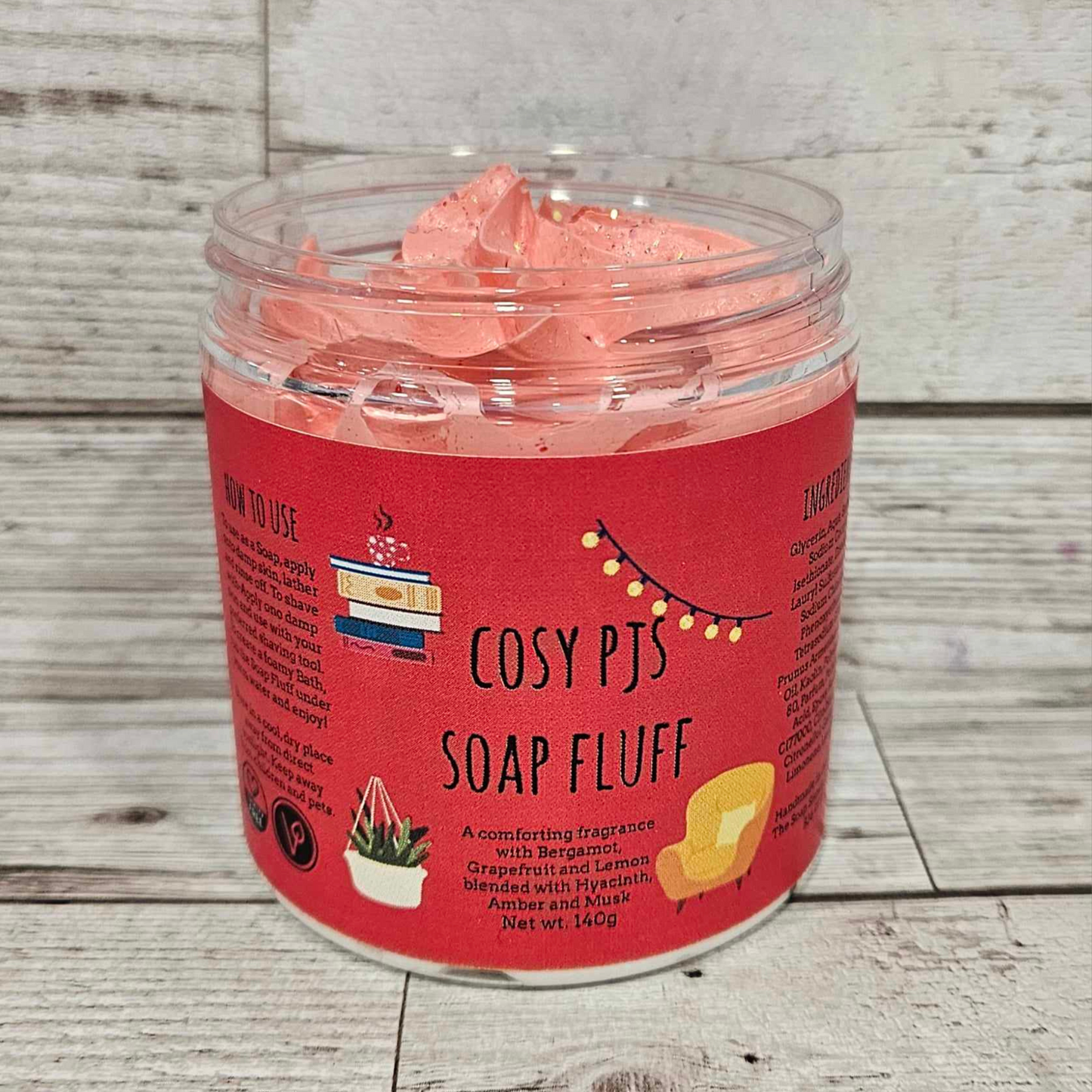 'Cosy PJs' Soap Fluff