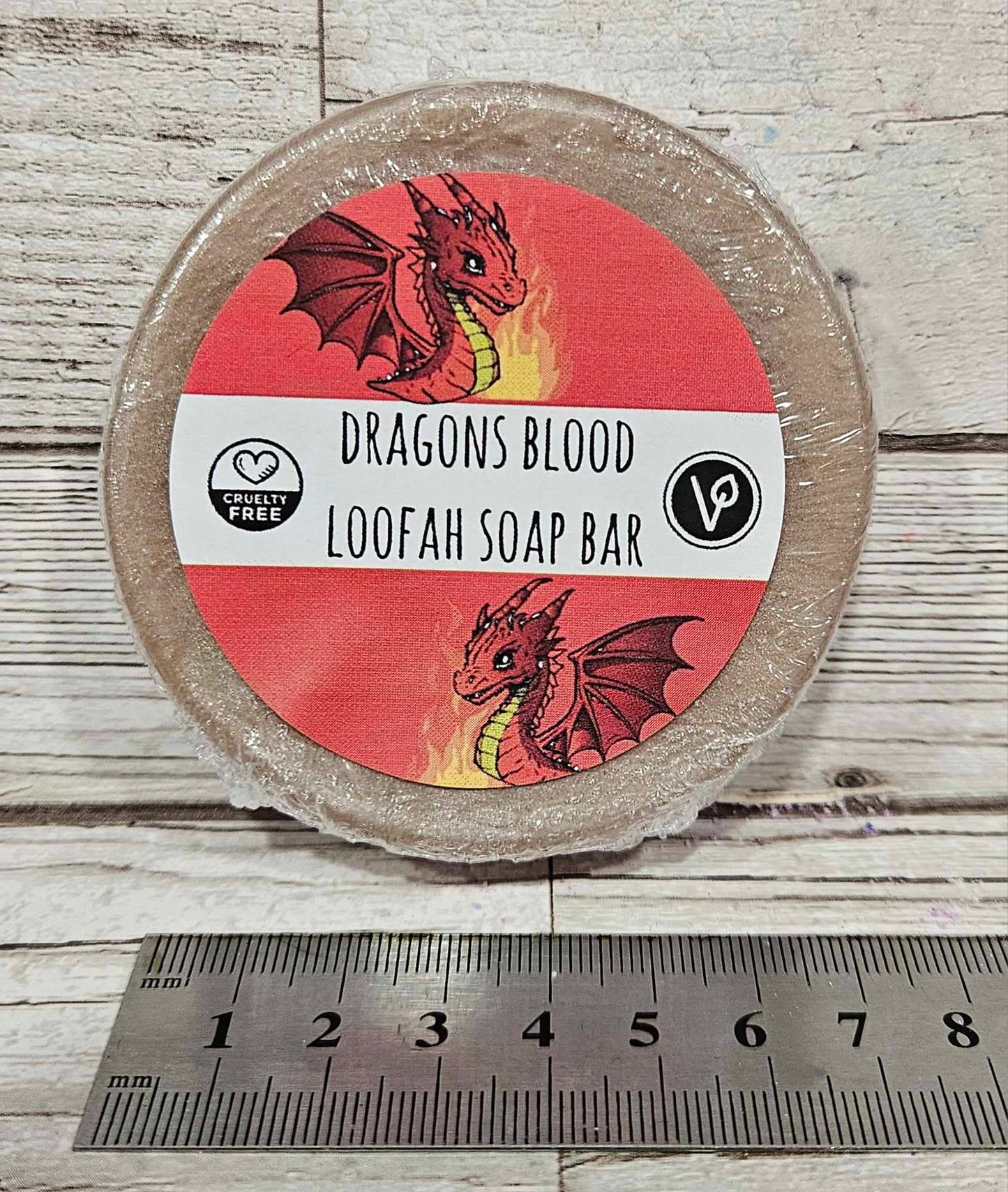 'Dragon's Blood' Loofah Soap Bar