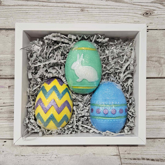 'Easter Eggs' Set of 3 Bath Bombs