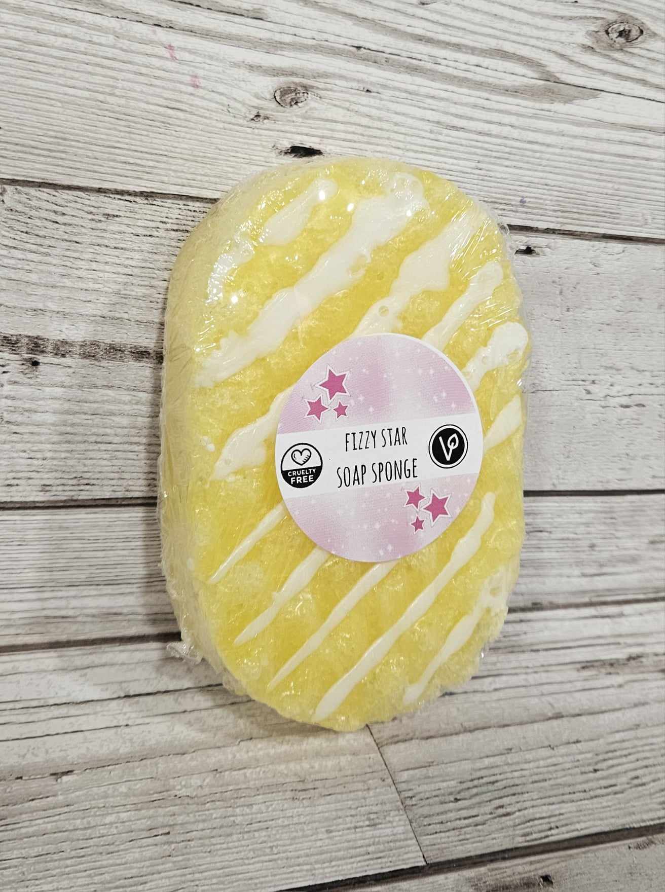 'Fizzy Star' Exfoliating Soap Sponge
