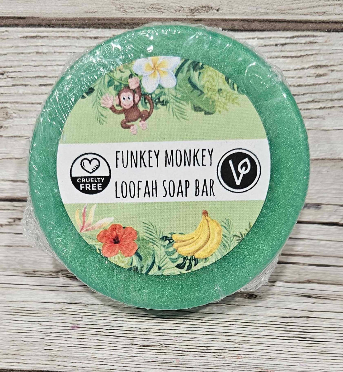 'Funkey Monkey' Loofah Soap Bar