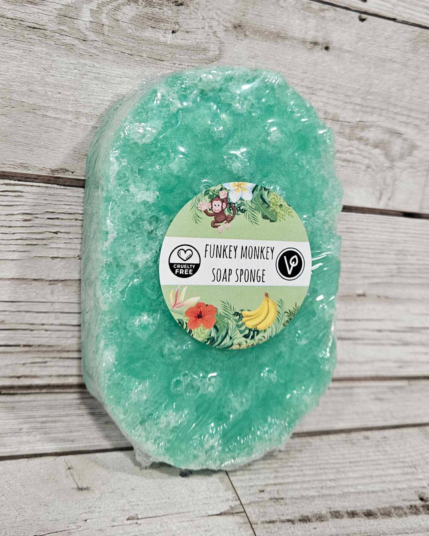 'Funkey Monkey' Exfoliating Soap Sponge