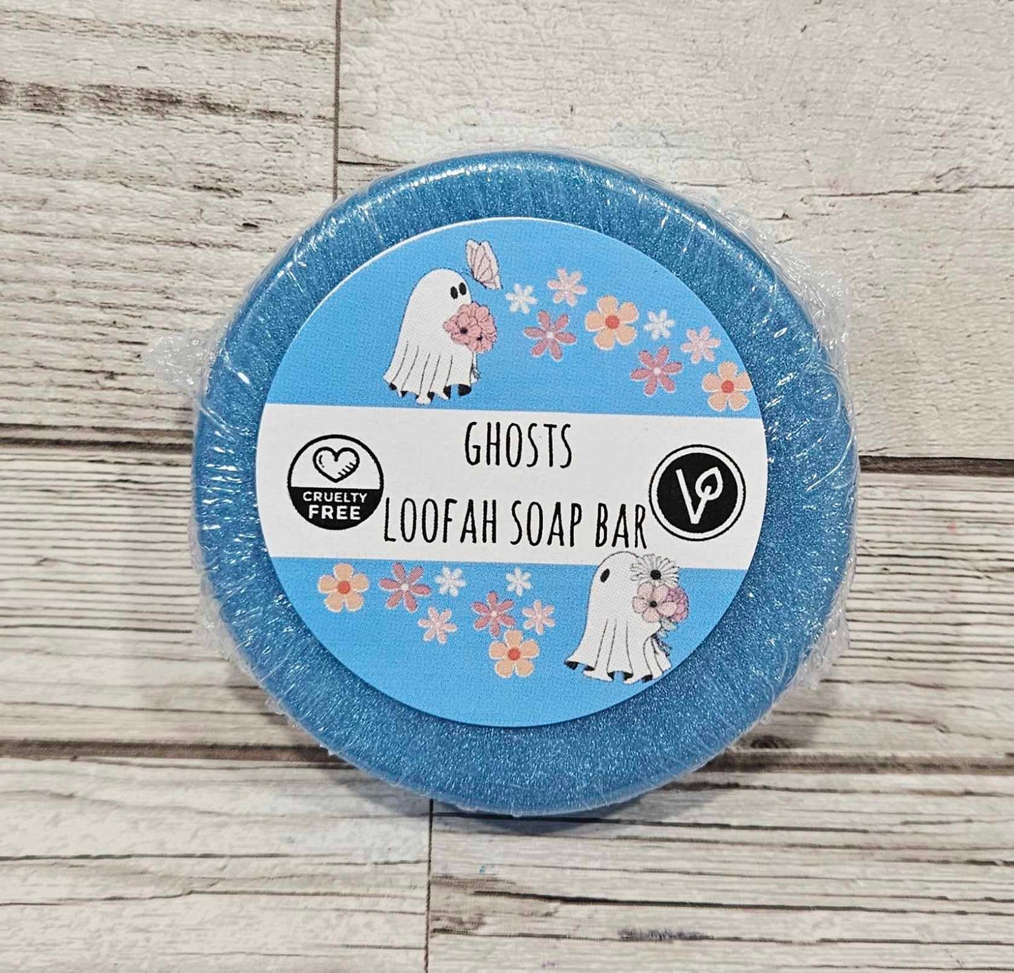 'Ghosts' Loofah Soap Bar