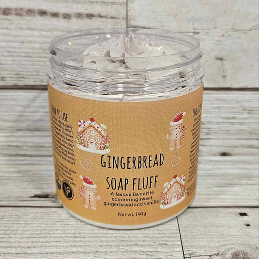 'Gingerbread' Soap Fluff