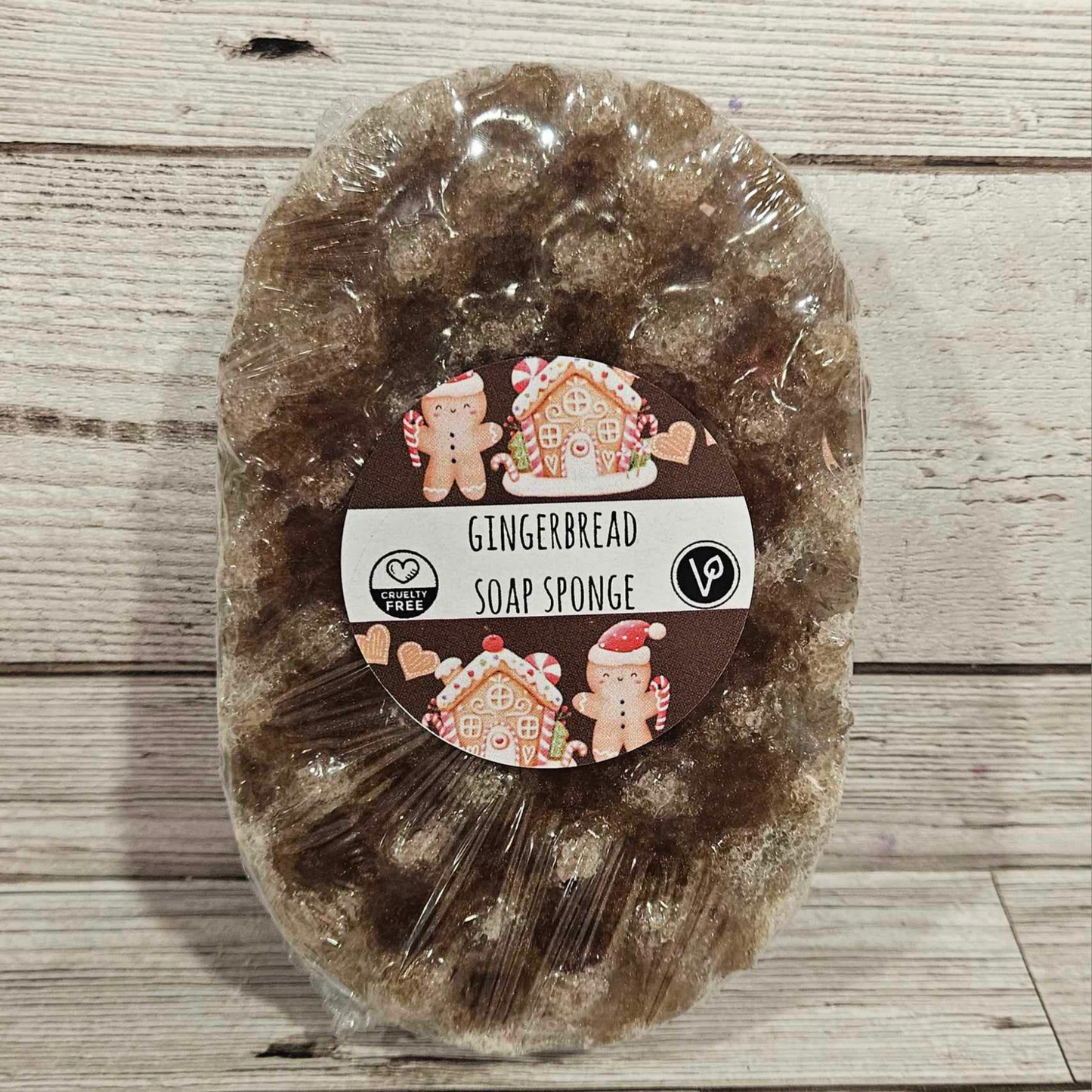 'Gingerbread' Soap Sponge