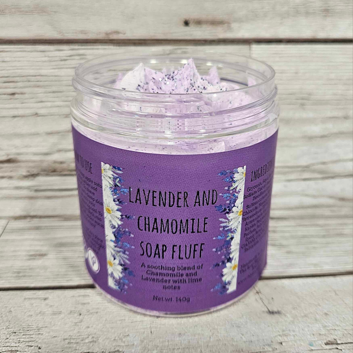 'Lavender and Chamomile' Soap Fluff