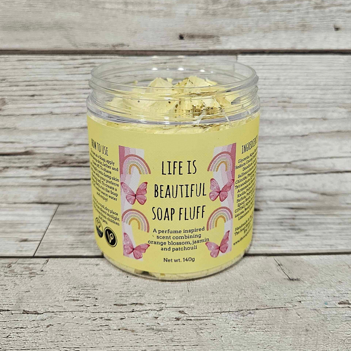 'Life is Beautiful' Soap Fluff