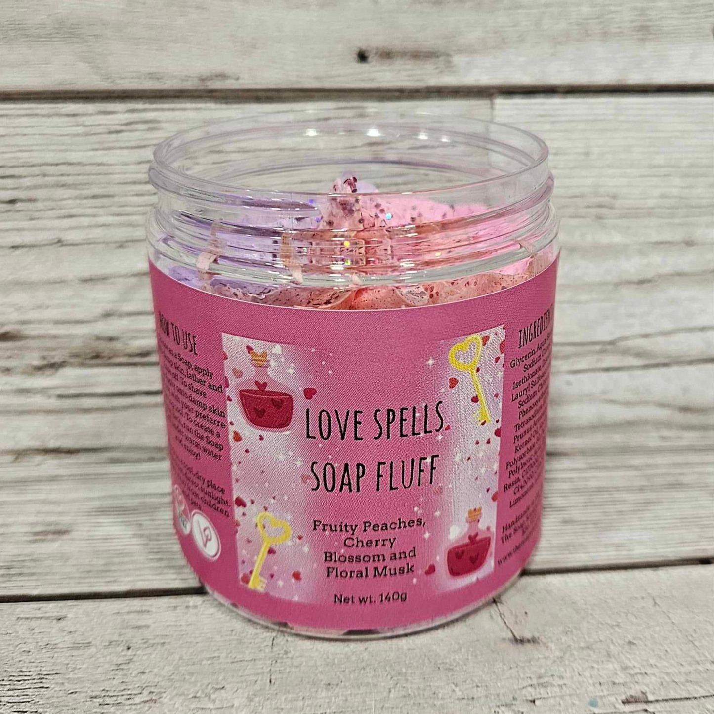 'Love Spells' Whipped Soap Fluff