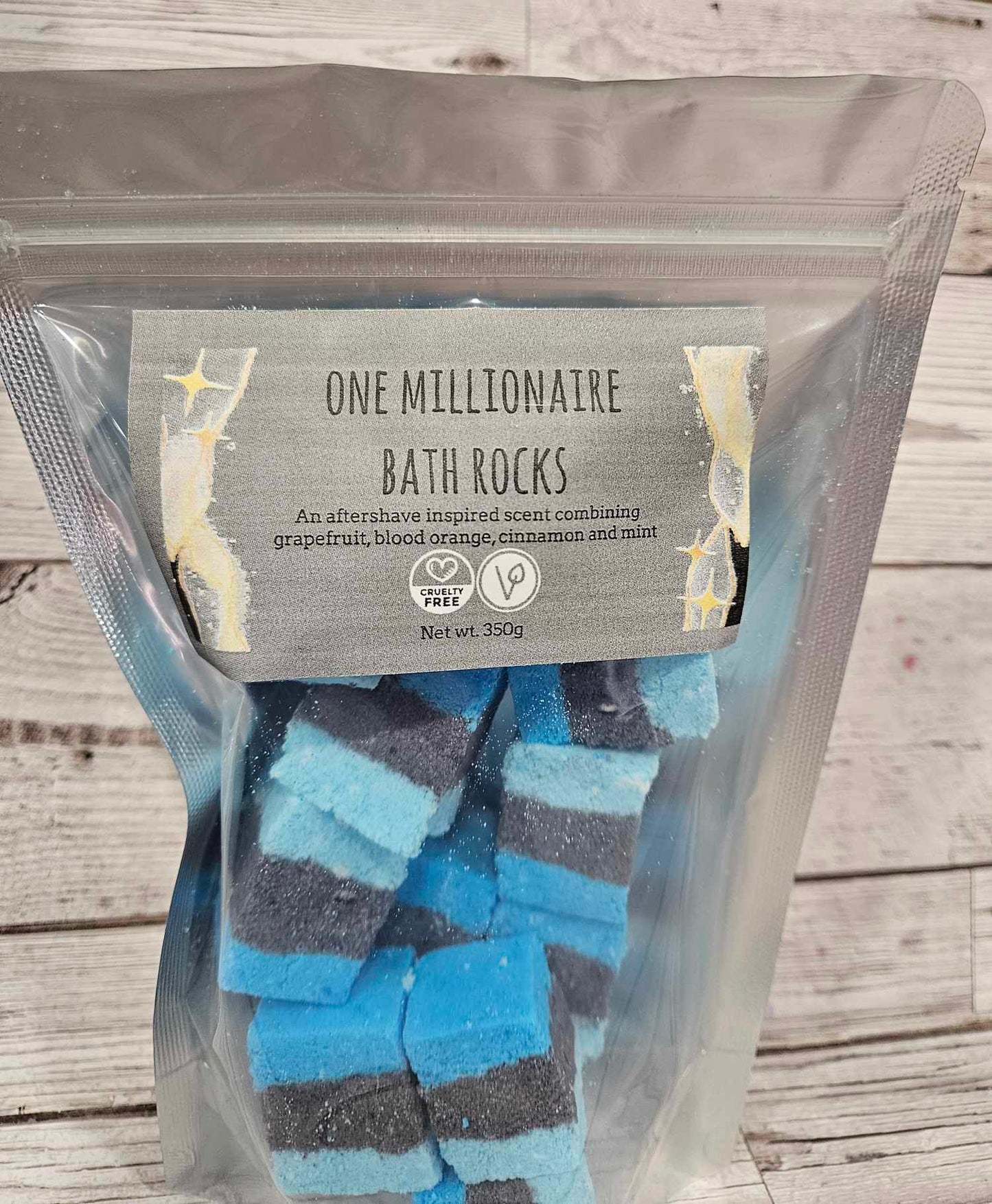 'One Millionaire' Bath Bomb Rocks