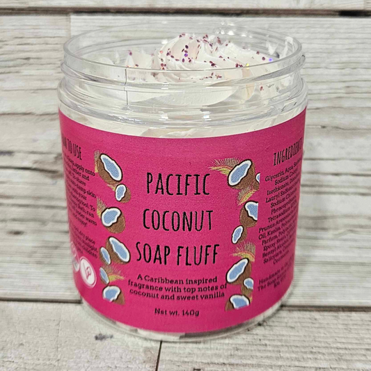 'Pacific Coconut' Soap Fluff