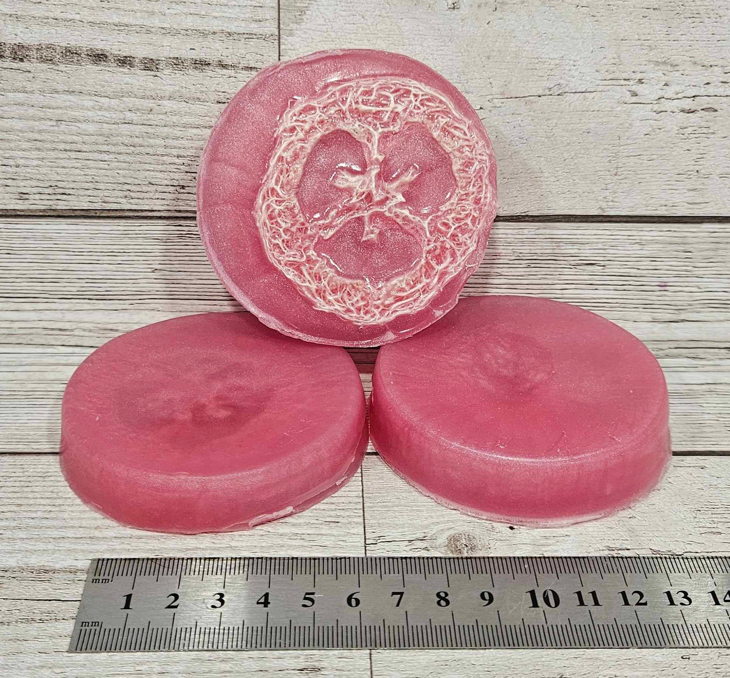 'Touch of Pink' Loofah Soap Bar