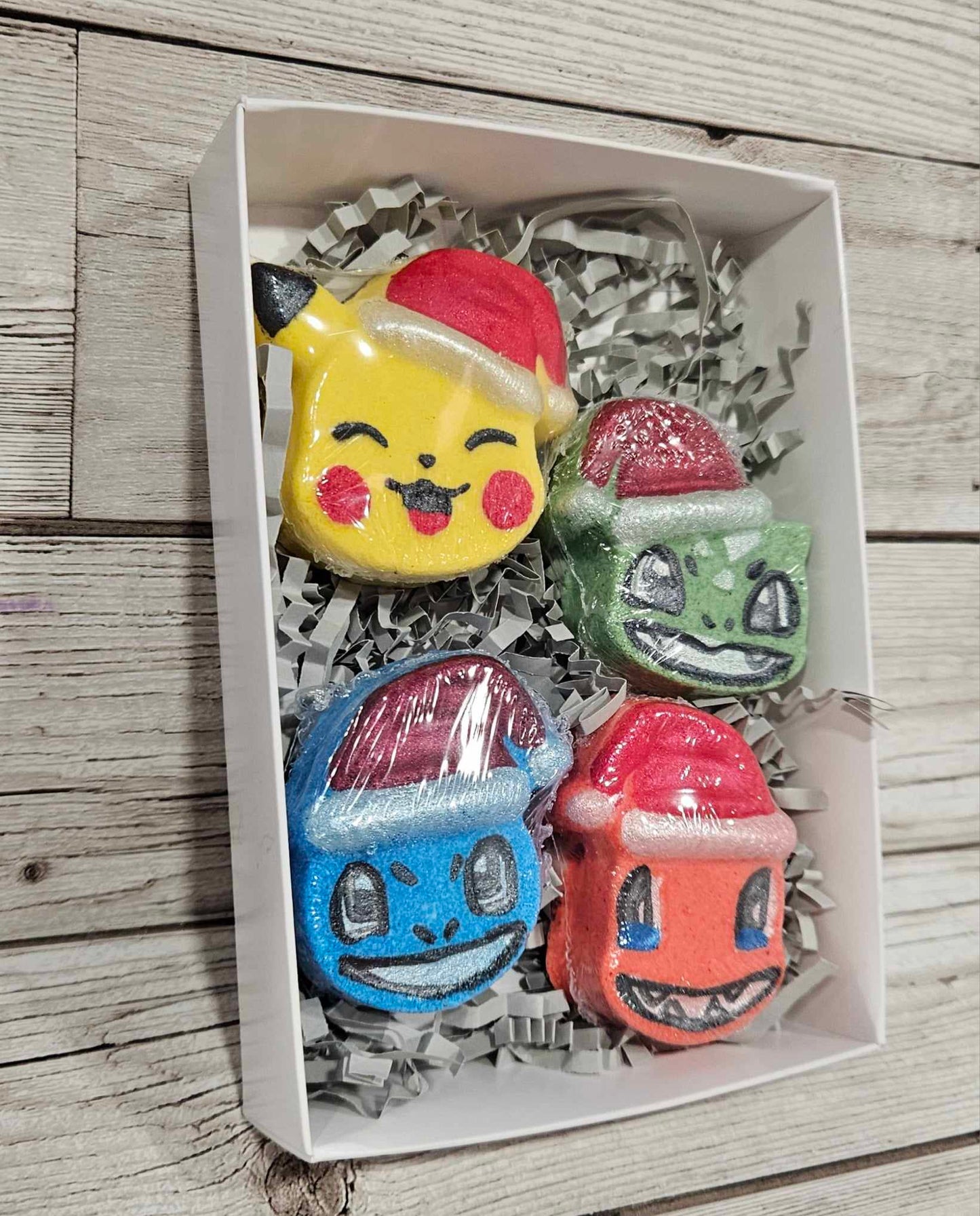 'Poke Christmas Minis' Bath Bomb Gift Set