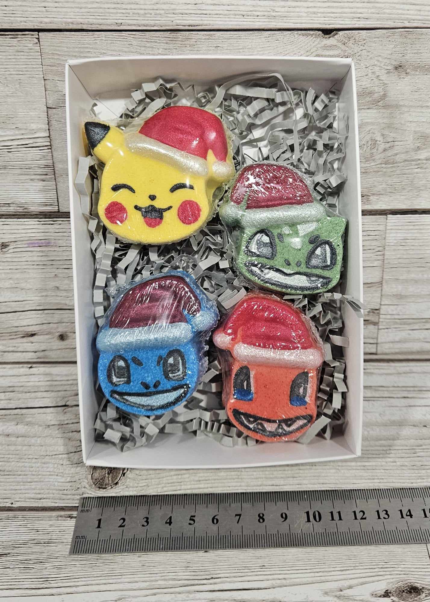 'Poke Christmas Minis' Bath Bomb Gift Set