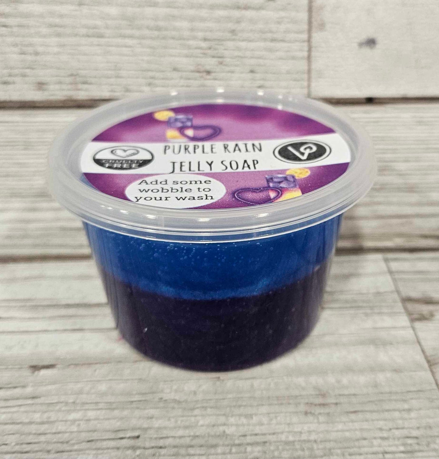 'Purple Rain' Jelly Soap-100g Pot