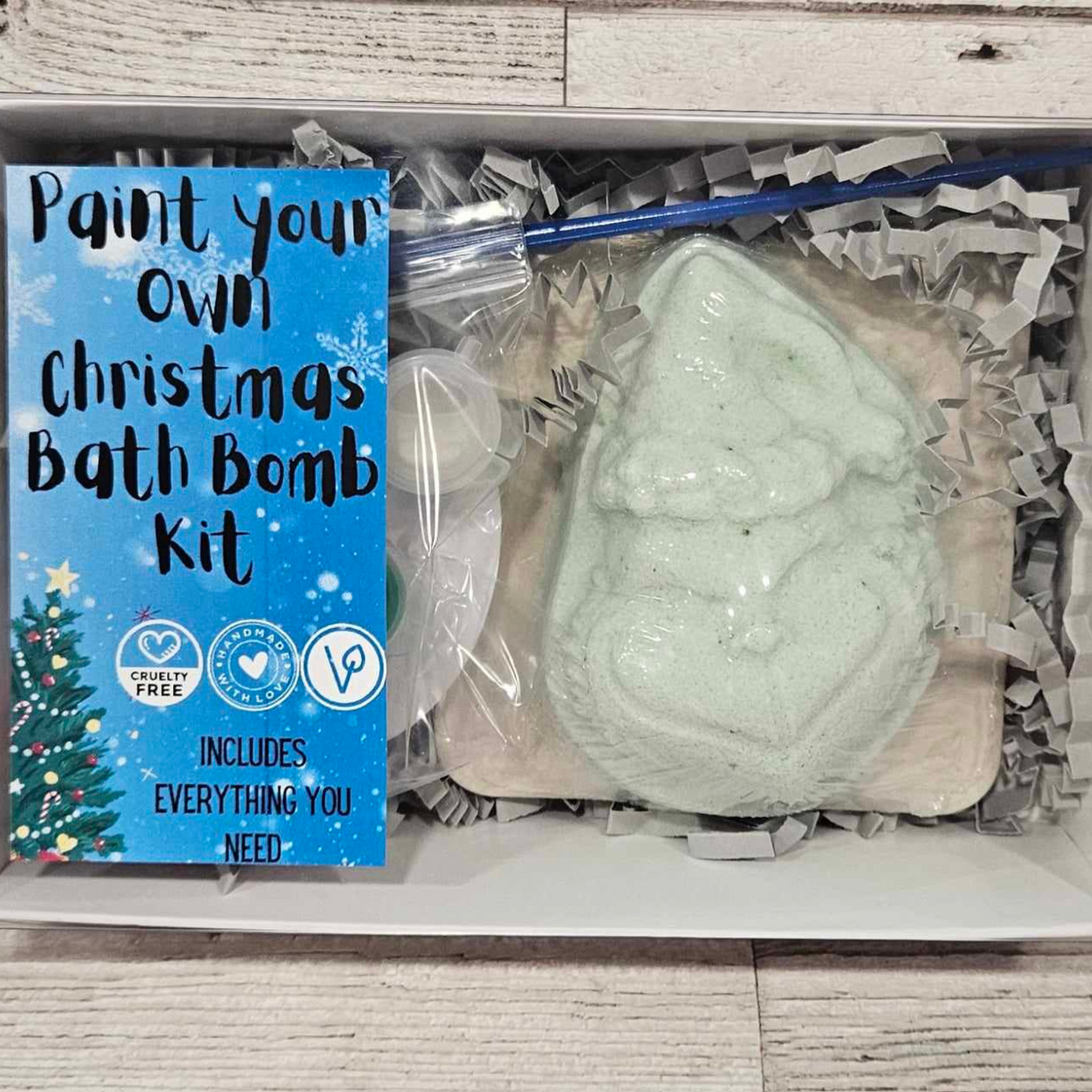 'Bah Humbug' Paint your own Bath Bomb Kit