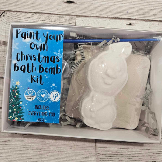 'Olaf' Paint your own Bath Bomb Kit