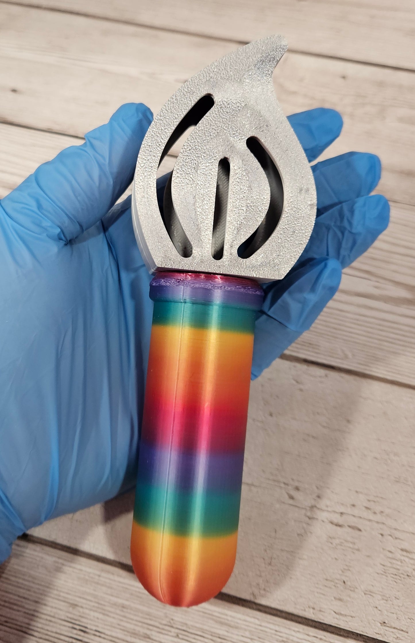 Rainbow Bath Bomb Wand