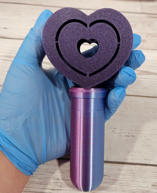 Heat Changing Heart Bath Bomb Wand