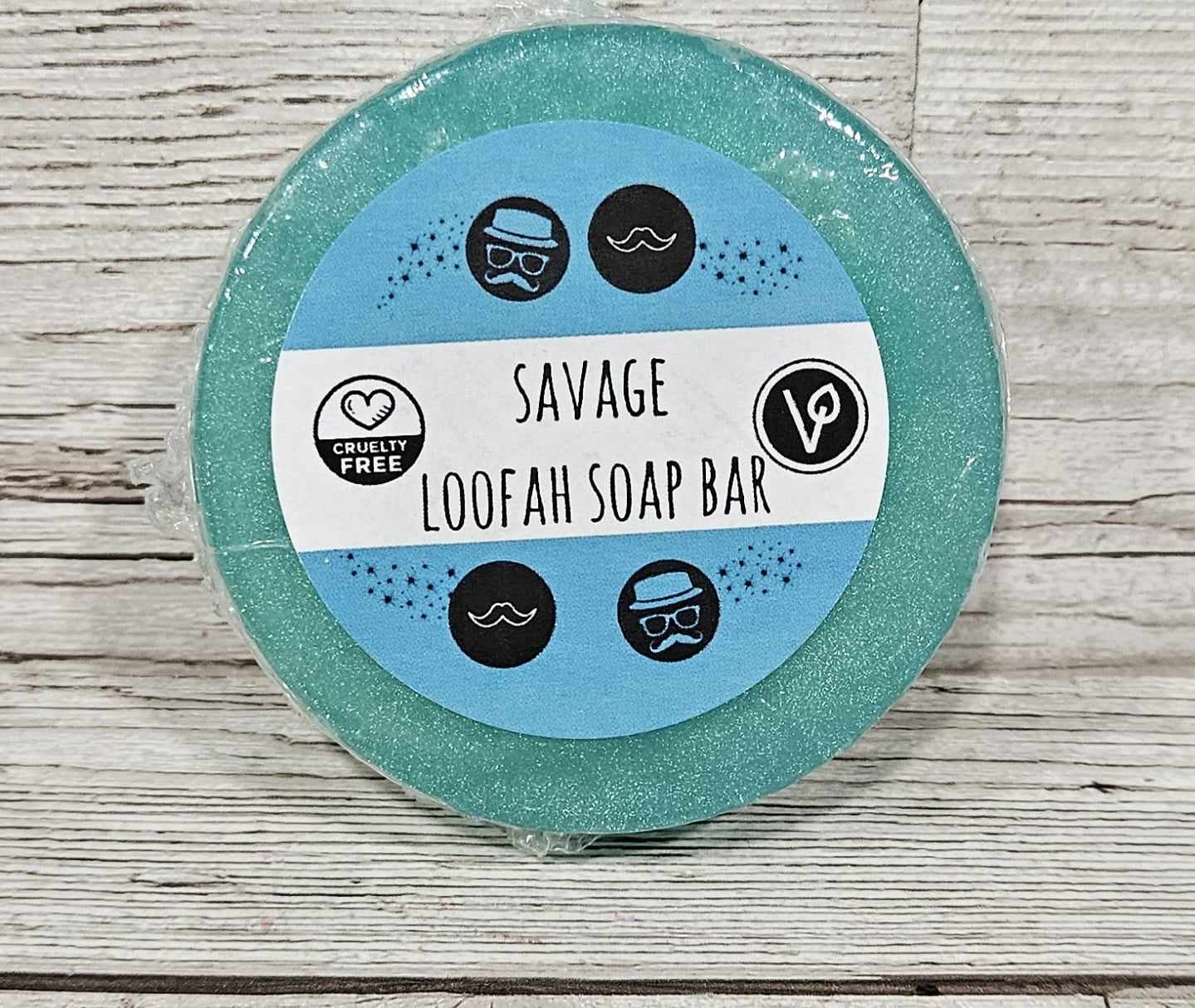 'Savage' Loofah Soap Bar