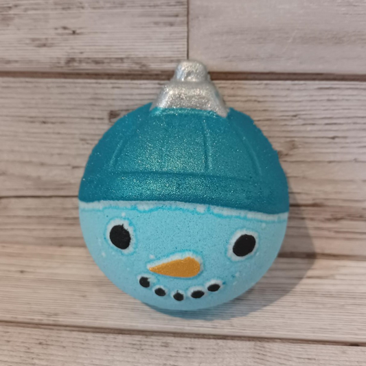 'Snowman Bauble' Bath Bomb