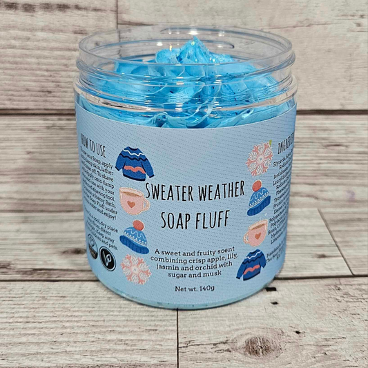 'Sweater Weather' Soap Fluff