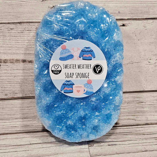 'Sweater Weather' Soap Sponge