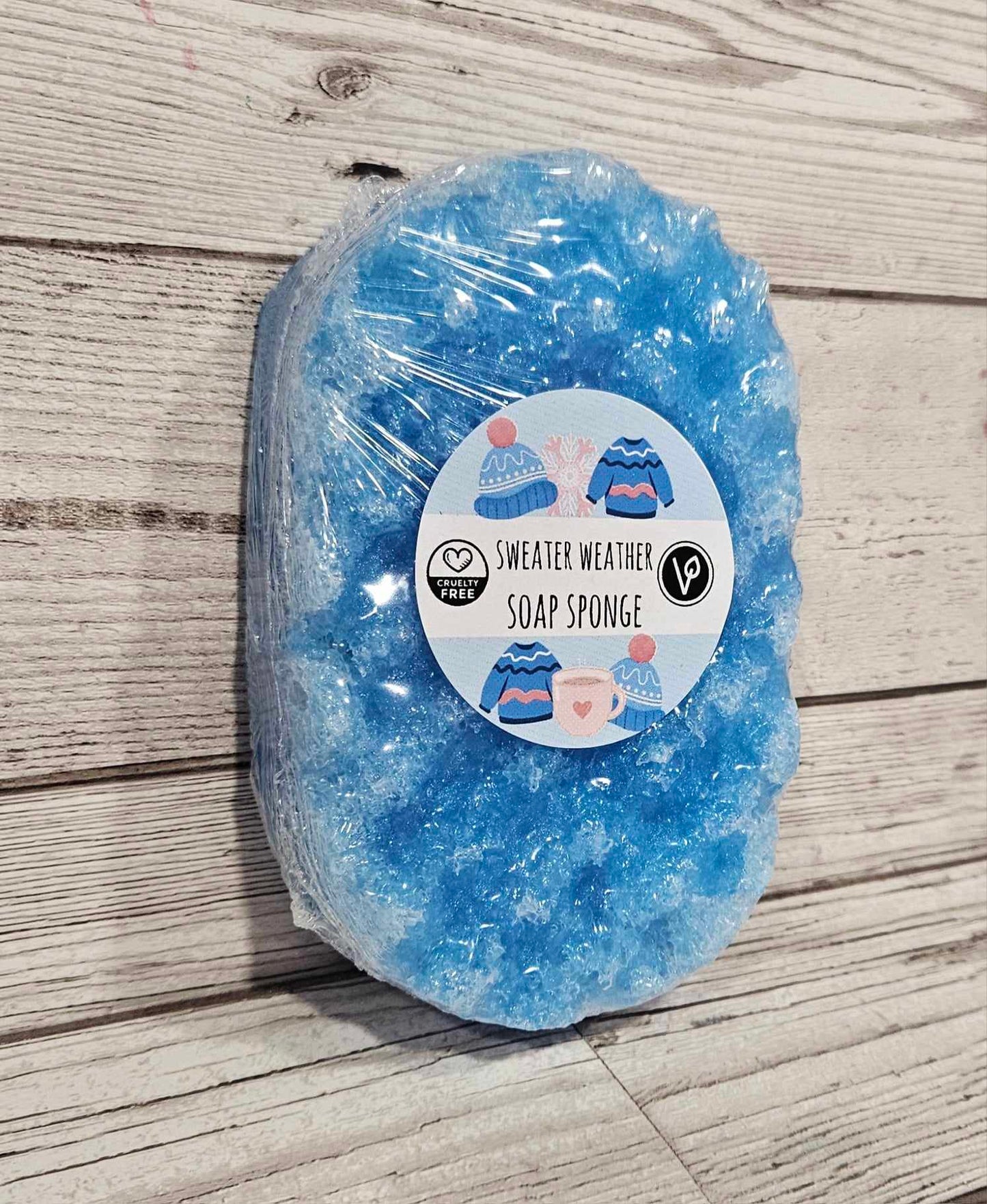 'Sweater Weather' Soap Sponge