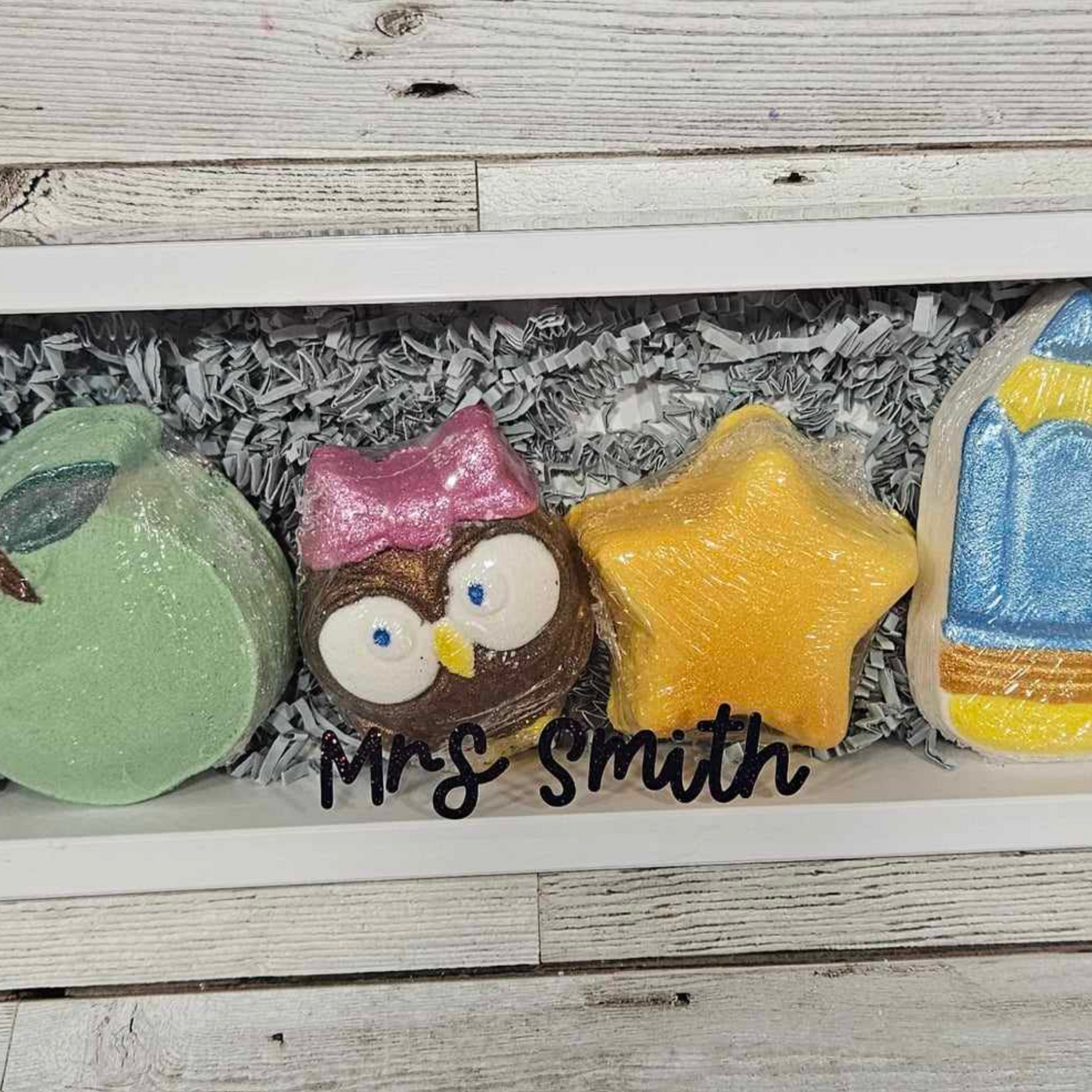 'PERSONALISED Teacher's Gifts' Bath Bomb Gift Set