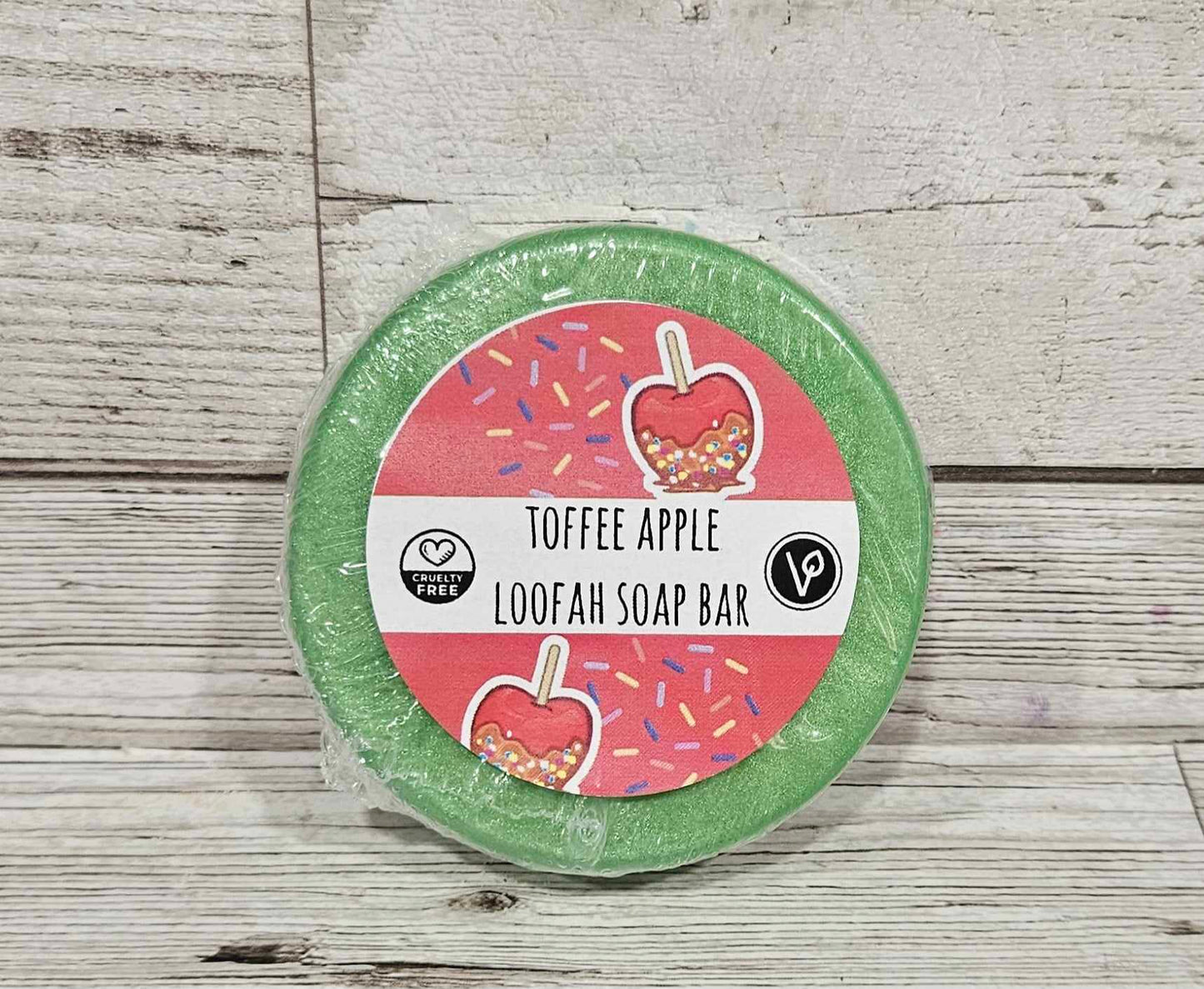 'Toffee Apple' Loofah Soap Bar