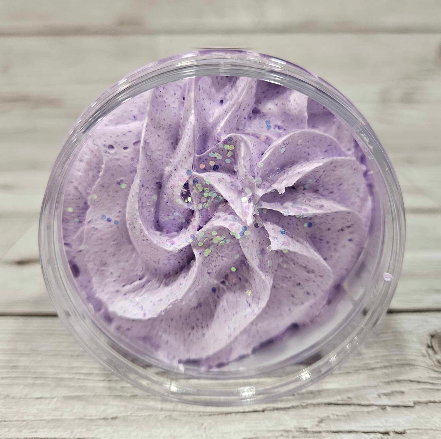 'Violet Sparkle' Whipped Soap Fluff