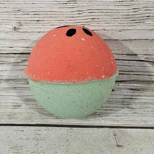 'Watermelon' Jumbo Round Bath Bomb-260g