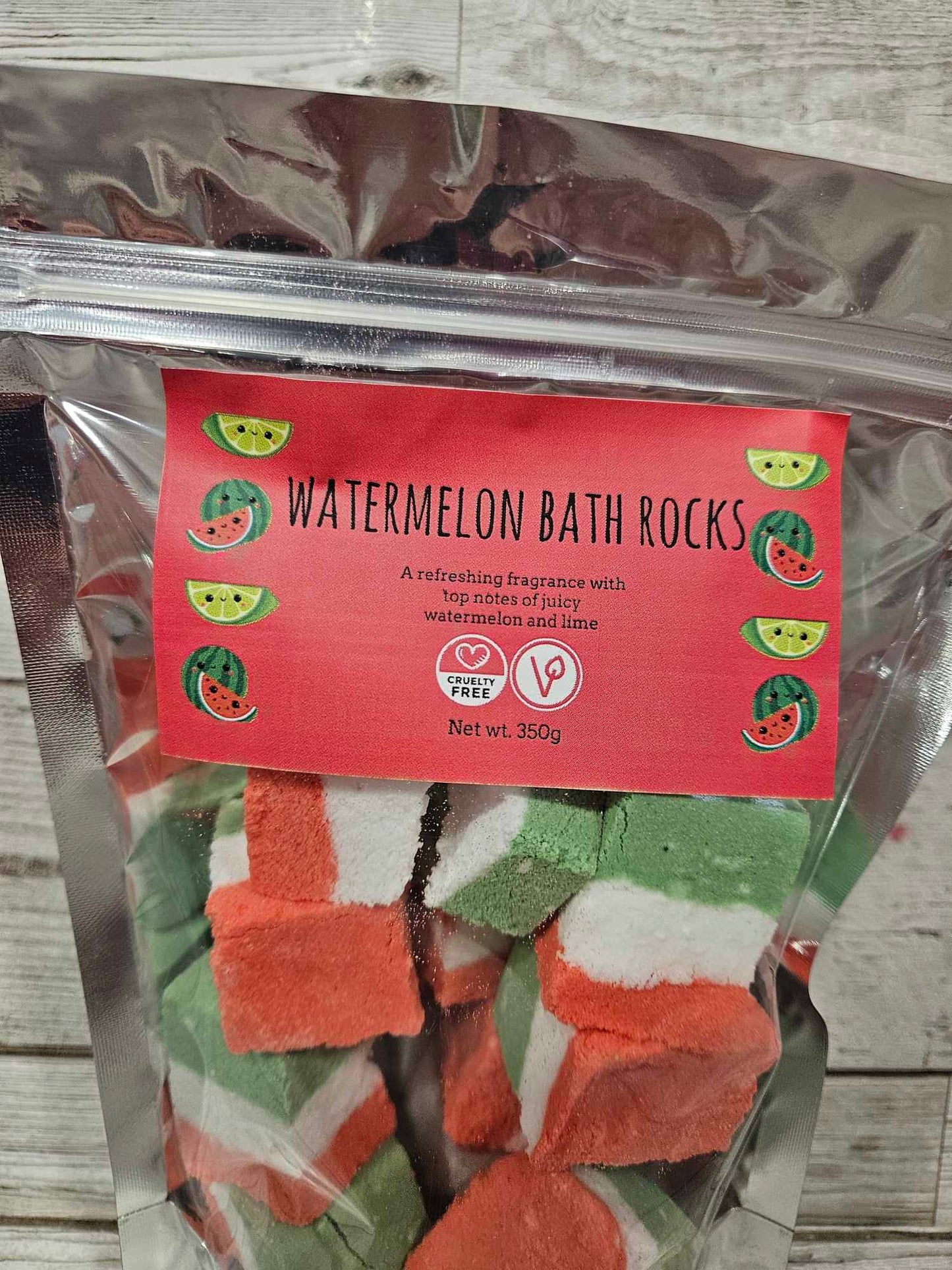 'Watermelon' Bath Rocks