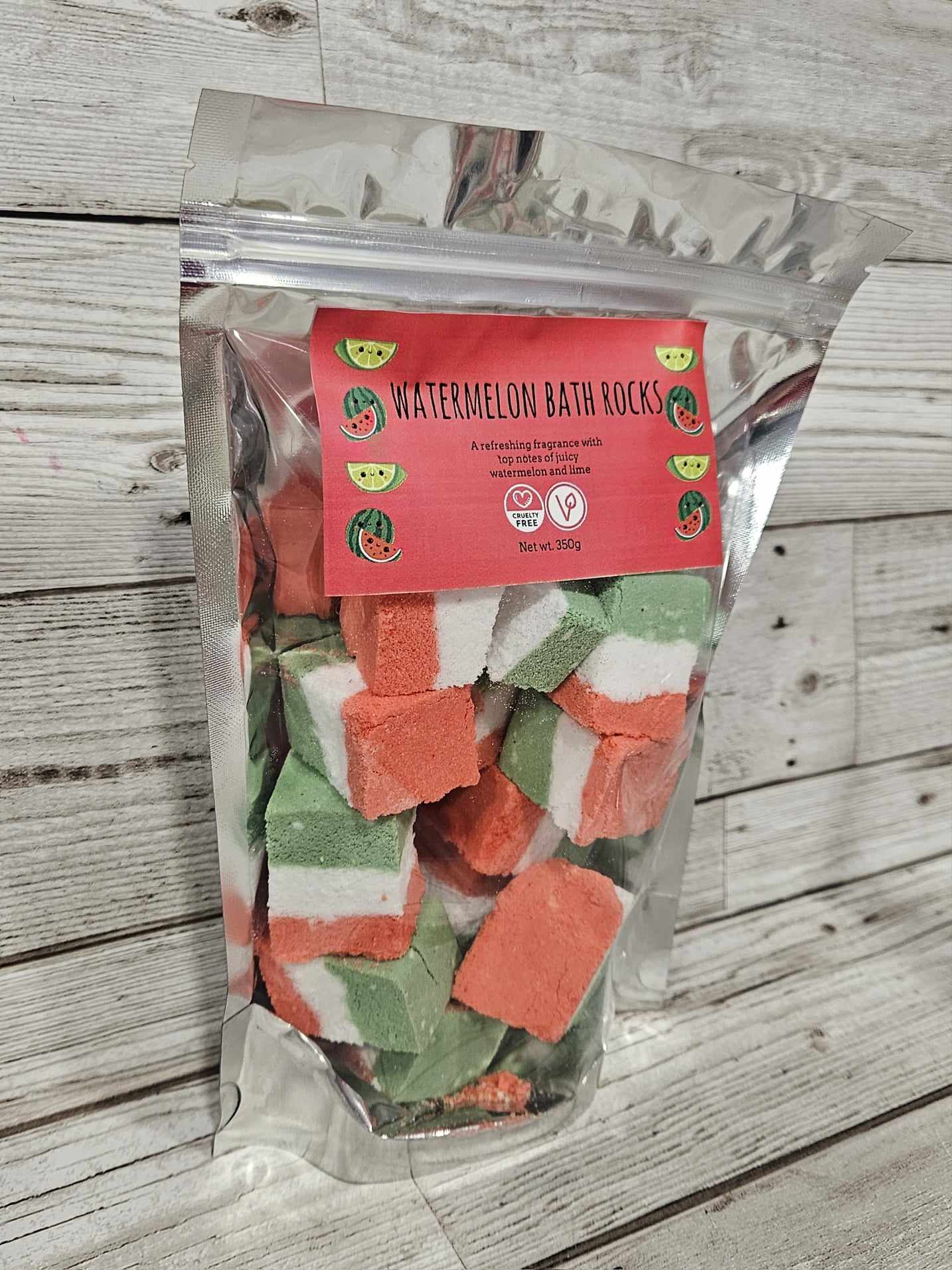 'Watermelon' Bath Rocks